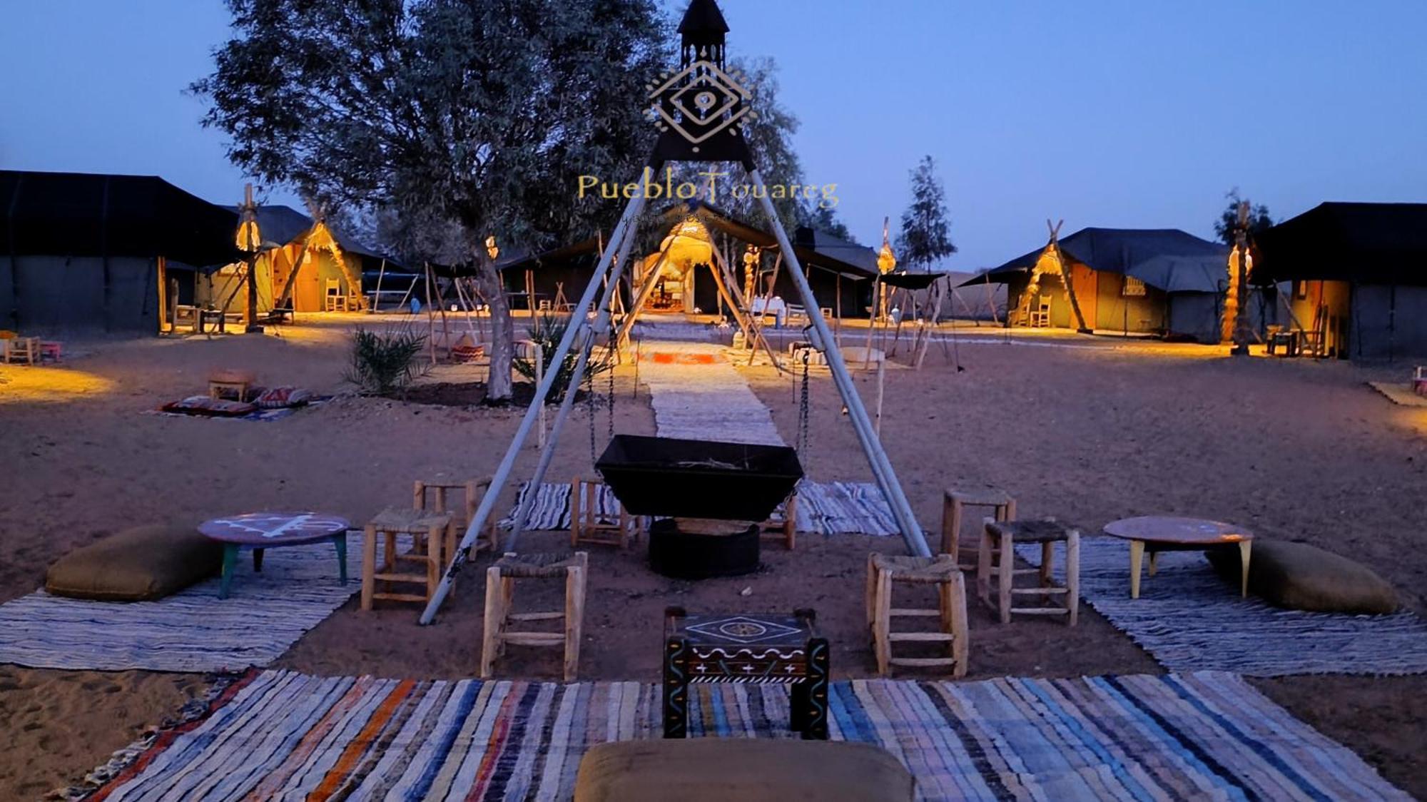 Pueblo Touareg - Private Tents Merzouga Exteriér fotografie
