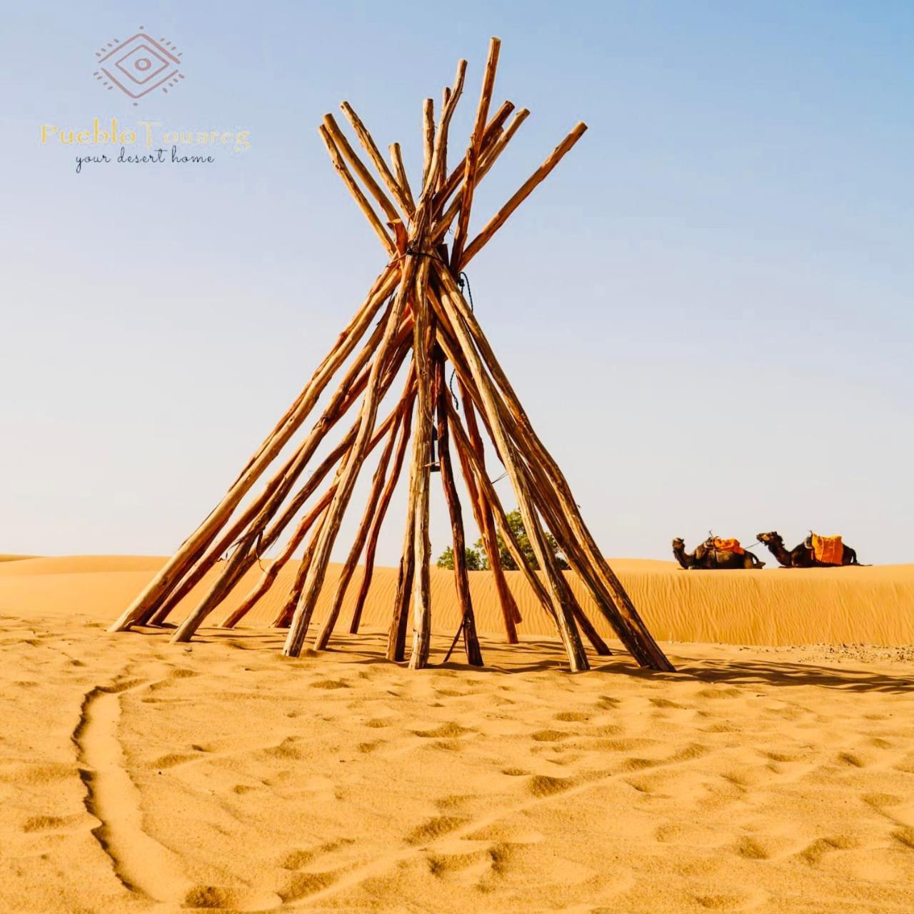 Pueblo Touareg - Private Tents Merzouga Exteriér fotografie
