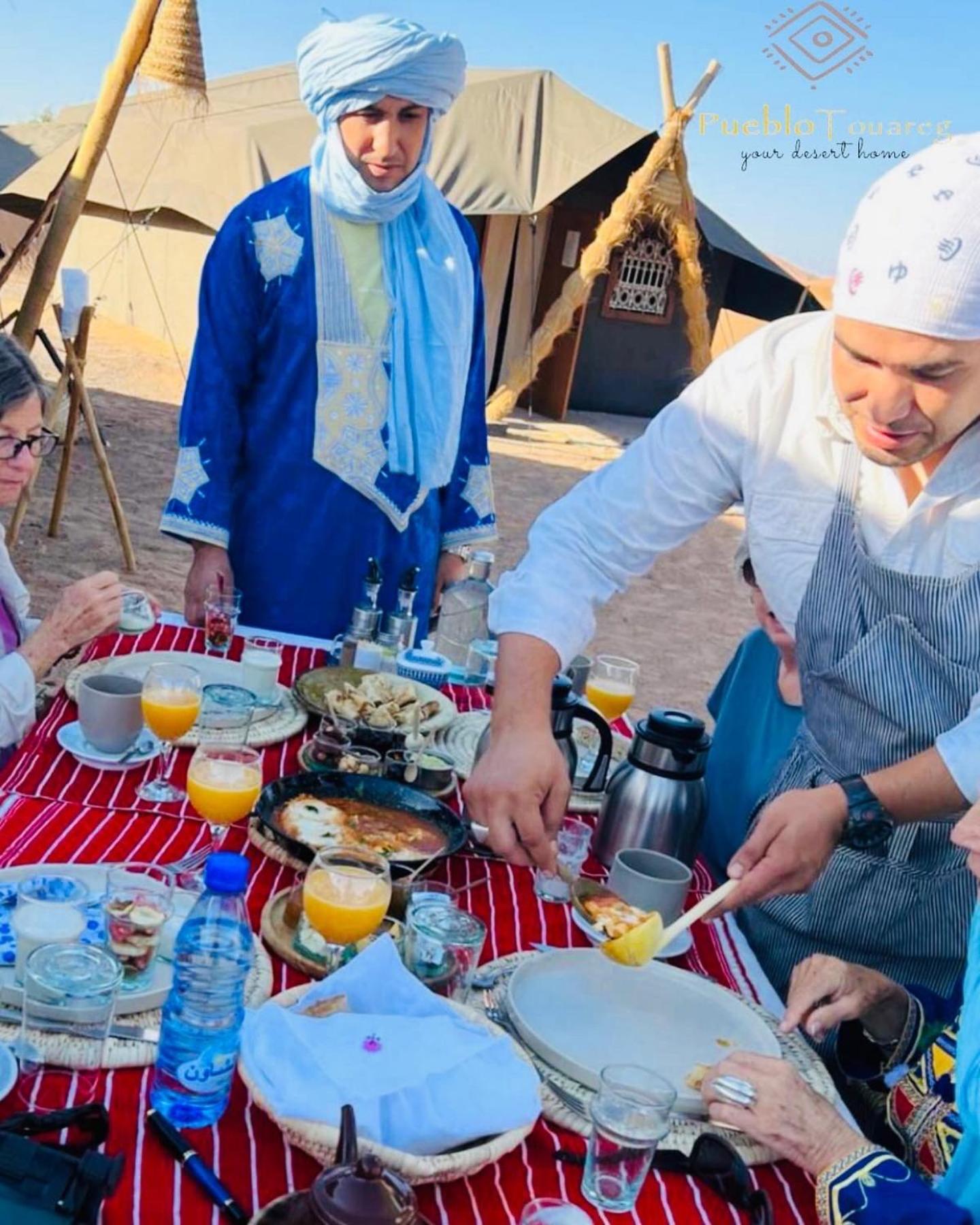 Pueblo Touareg - Private Tents Merzouga Exteriér fotografie